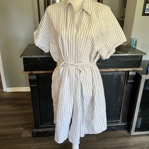 Brand new Abercrombie and Fitch button down dress. NWT.